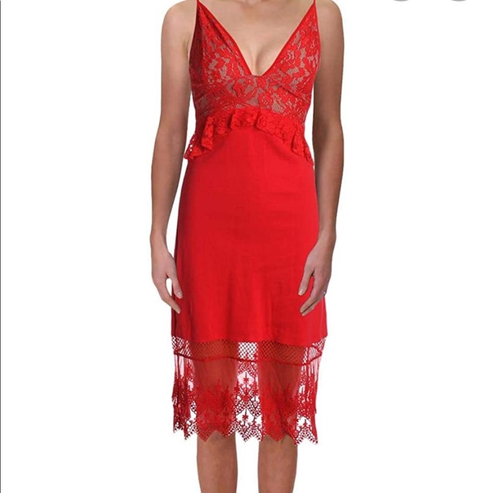 French Connection Red Dress